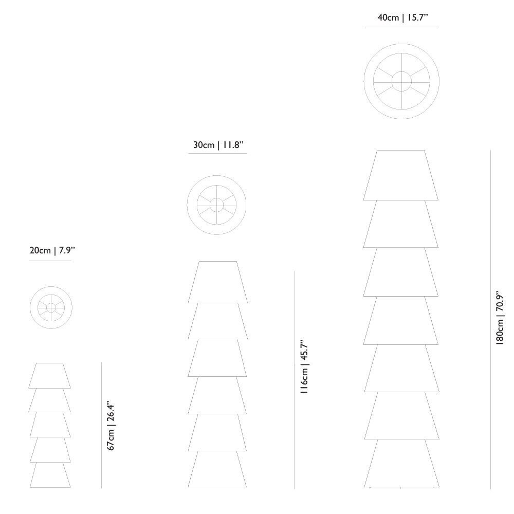 Set Up Shades Floor Dimensions