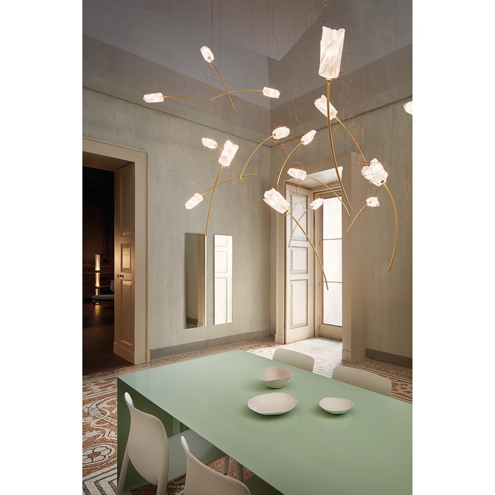 Tulip 14 Free Standing Suspension - Slamp | Chandeliers - USA & Canada