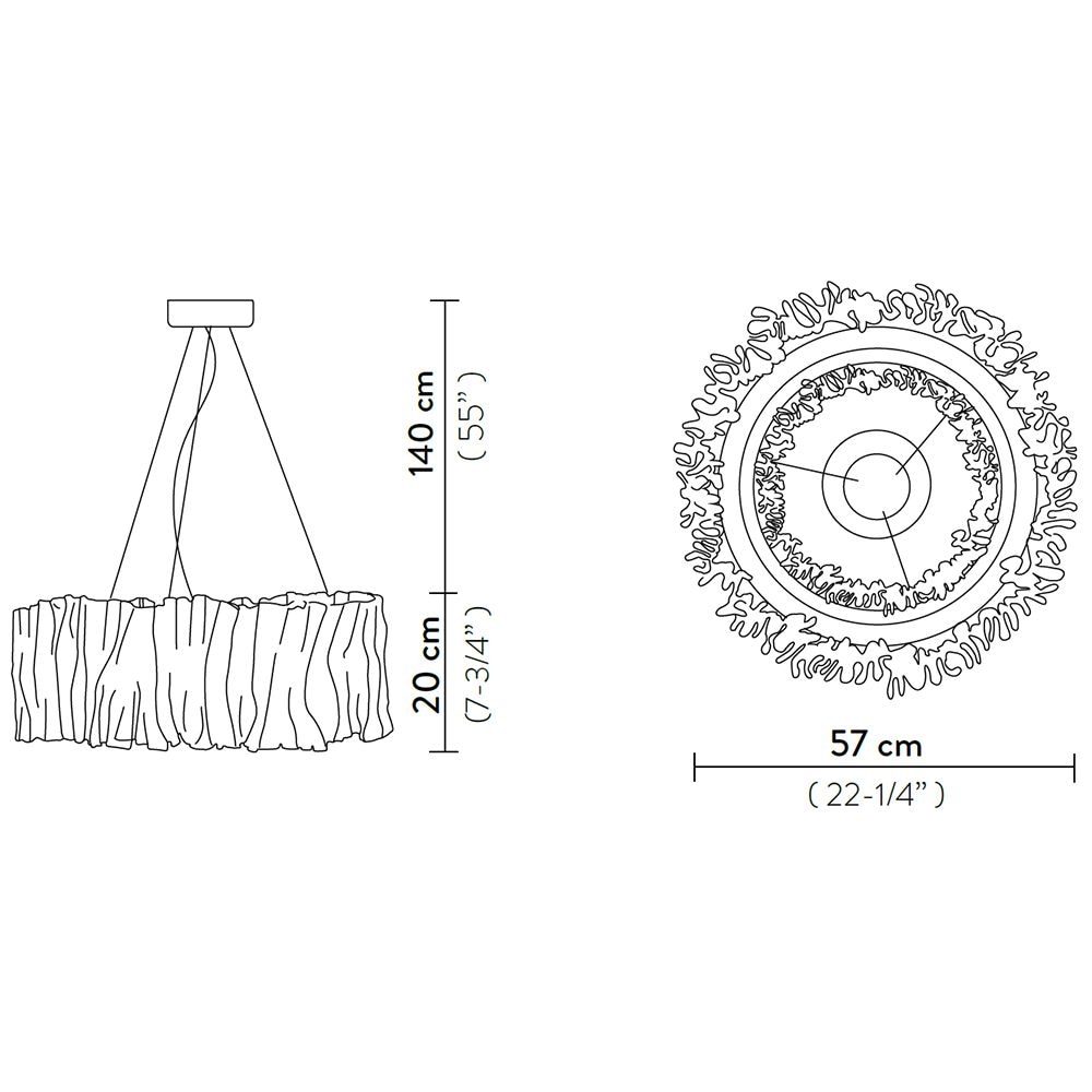 Accordèon Suspension Dimensions