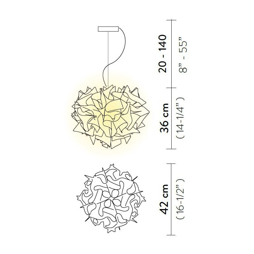 Veli Aurea Suspension Dimensions
