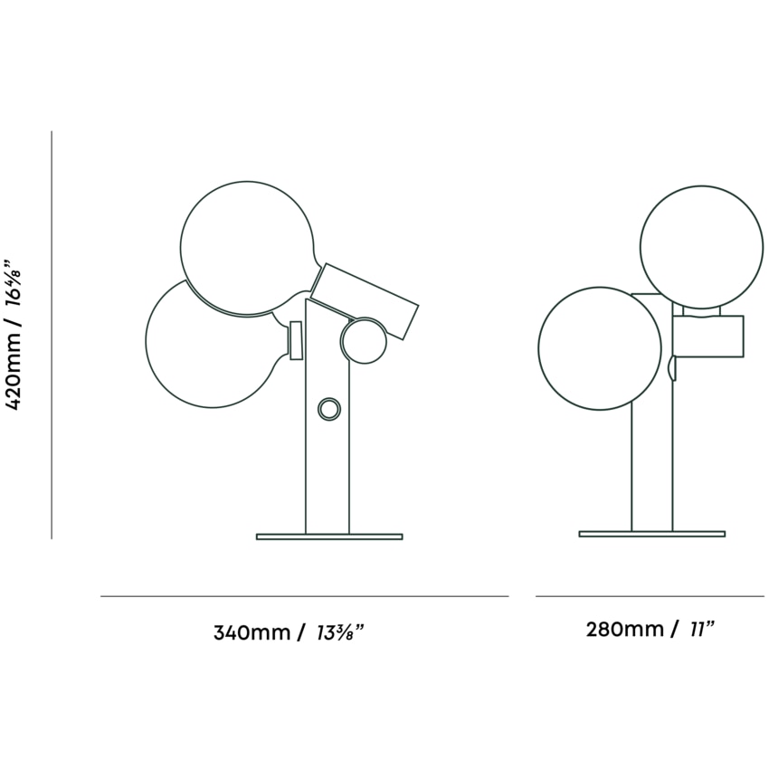 Echo Table Dimensions