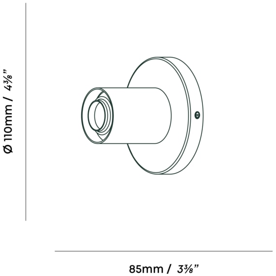 Lochan Outdoor Wall Dimensions