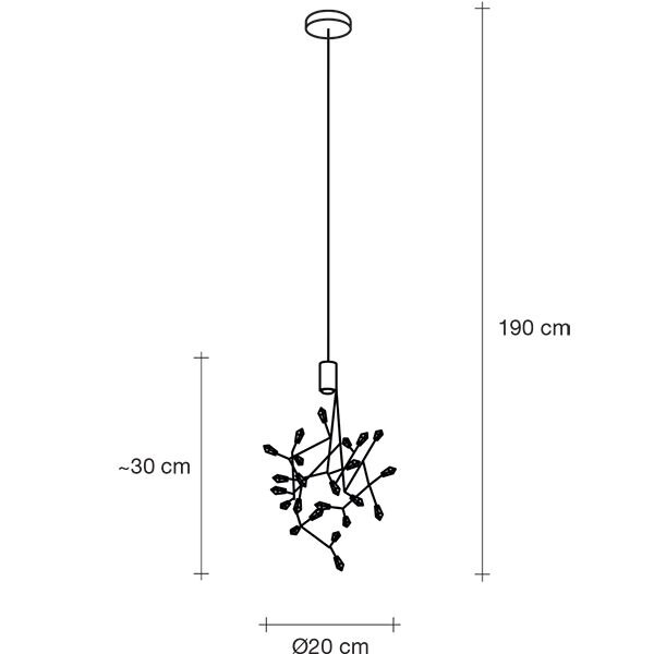 Core Pendant Suspension Dimensions