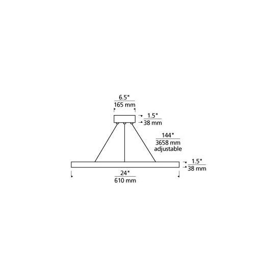 Fiama 24in Suspension Dimensions