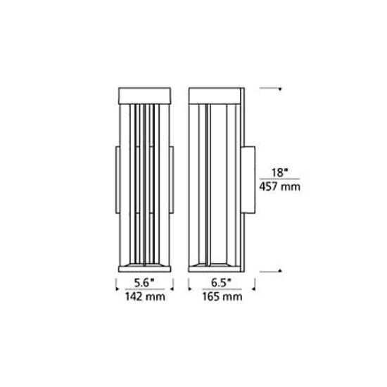 Turbo Outdoor Wall Dimensions