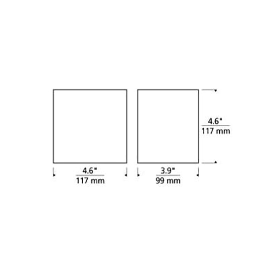Vex 5 Outdoor Wall Dimensions