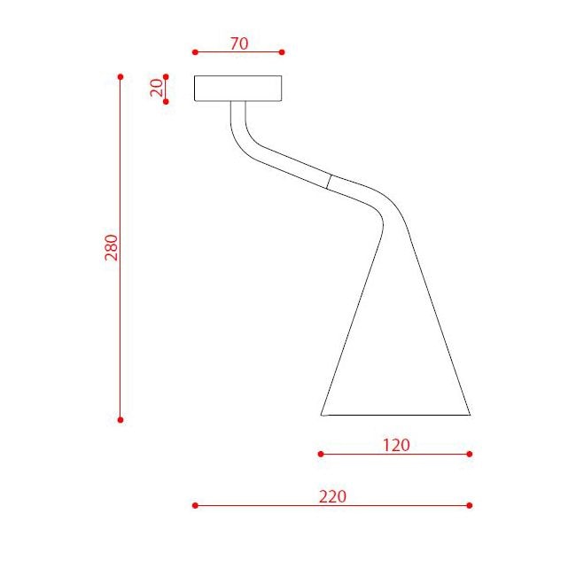 Gordon Semi Ceiling Dimensions