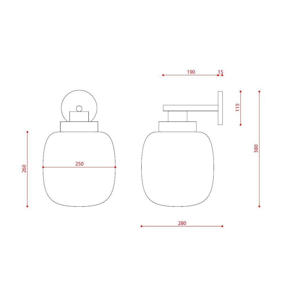 Legier Wall Dimensions