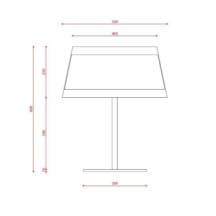 Lilly Table Dimensions