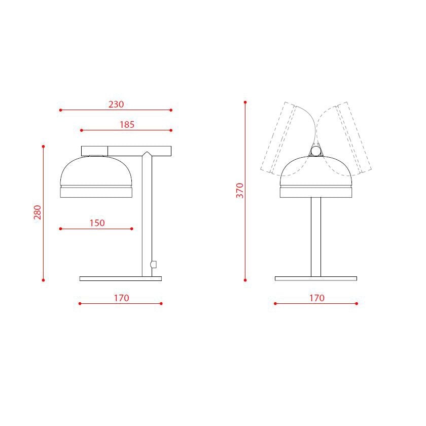 Molly Side Table Dimensions