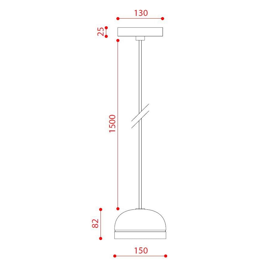 Molly Suspension Dimensions