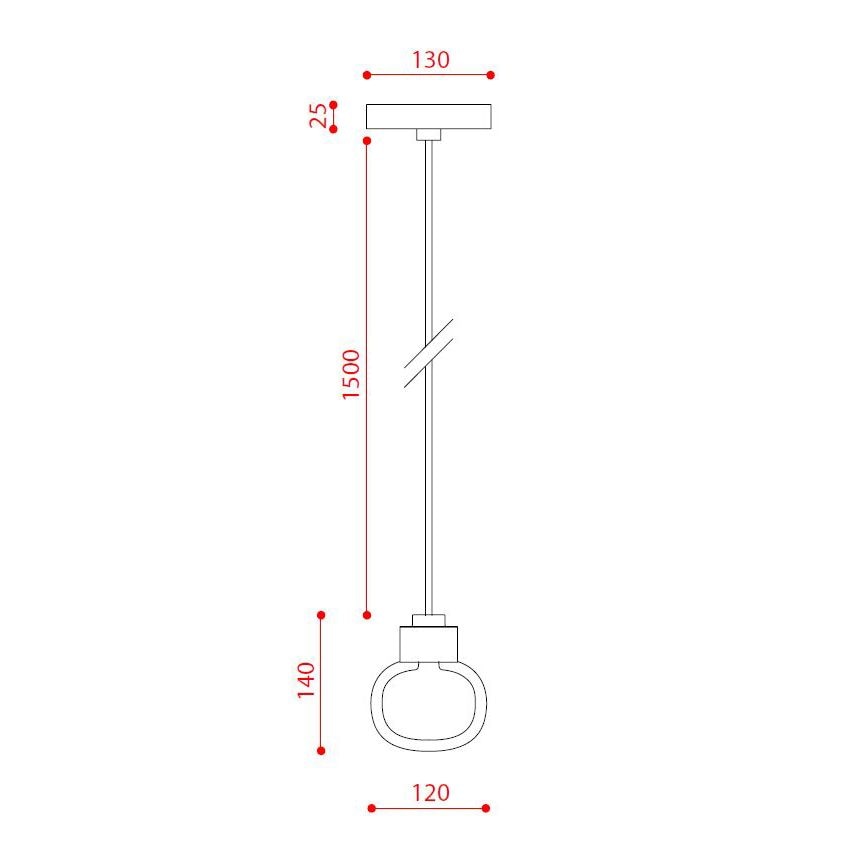 Nabila Suspension Dimensions