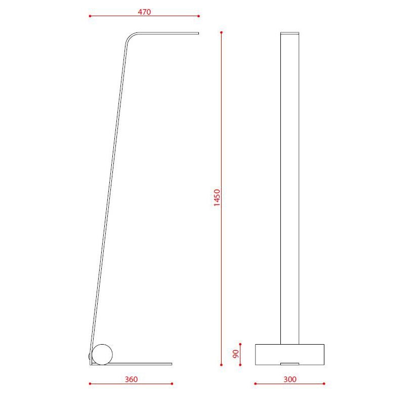 Nastro 61 Floor Dimensions