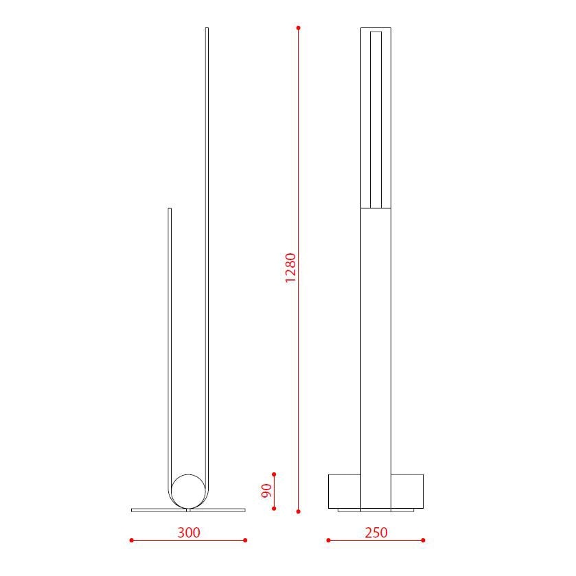 Nastro 62 Floor Dimensions