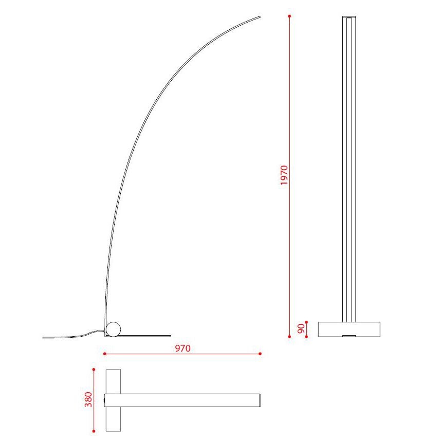 Nastro Floor Dimensions