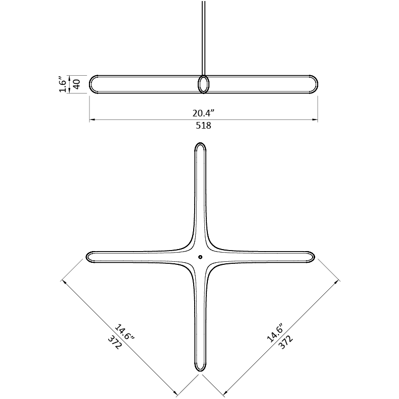 Calcium Suspension Dimensions