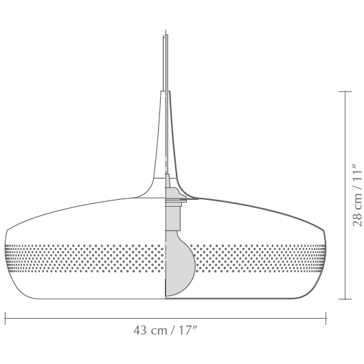 Clava Dine Suspension Dimensions