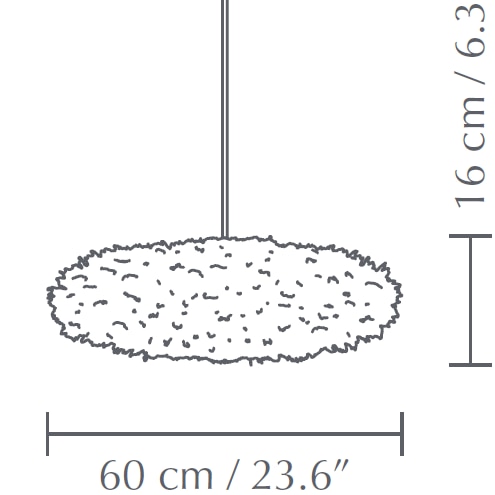 Eos Esther Suspension Dimensions