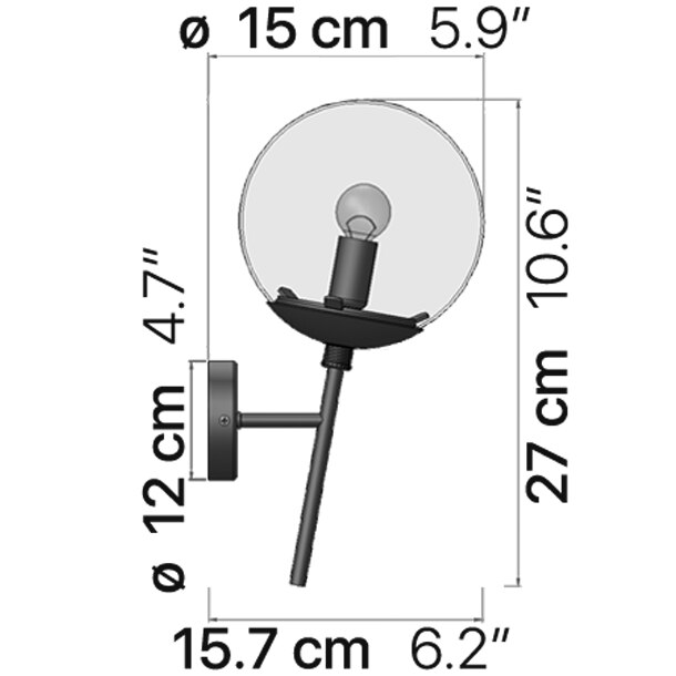 Global W Wall Dimensions