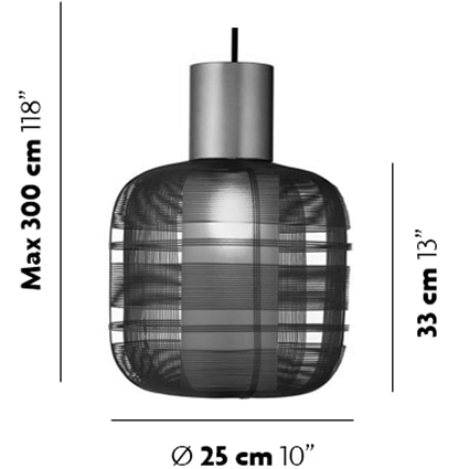 Stout Pendant Suspension Dimensions