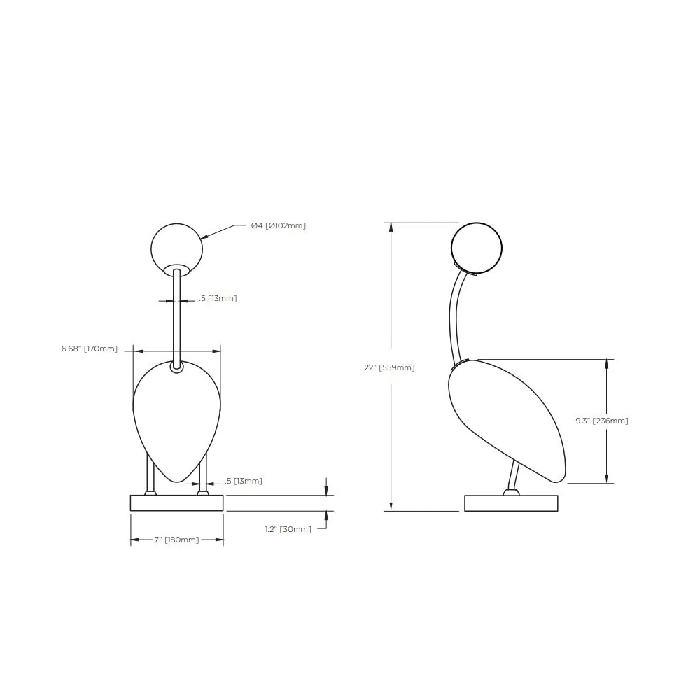 Pablo Table Dimensions
