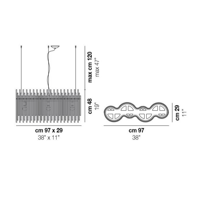Diadema SP K3 Suspension Dimensions