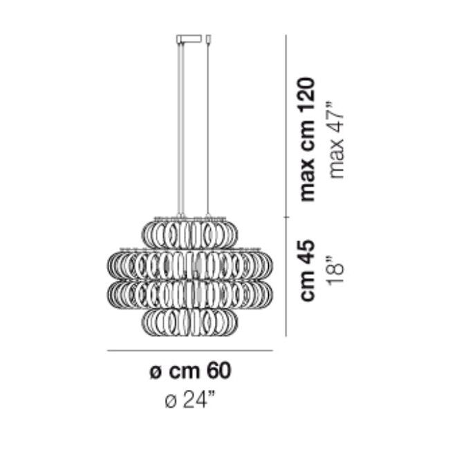 Ecos SP 60C Suspension Dimensions