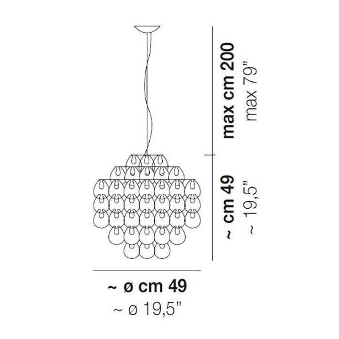 Giogali SP 50 Suspension Dimensions