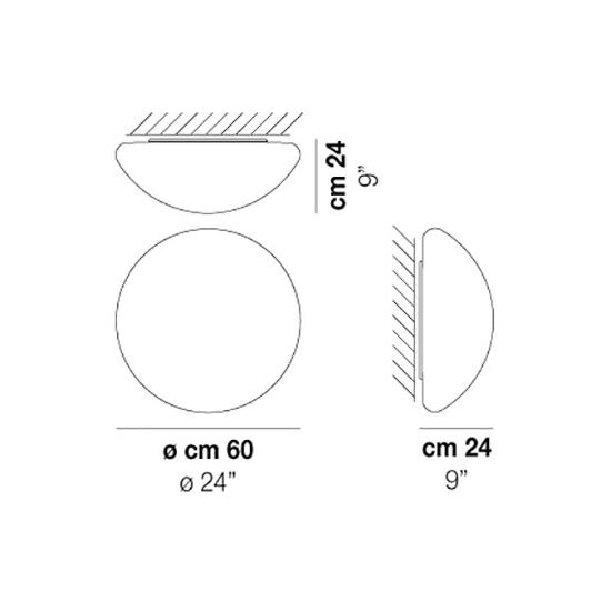 Mia Wall/Ceiling Dimensions