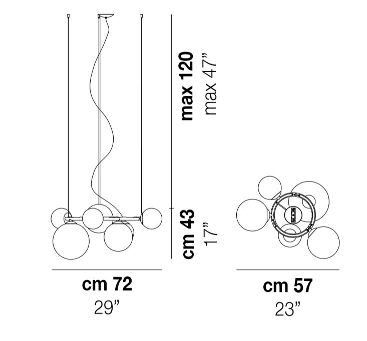 Puppet Ring SP Suspension Dimensions