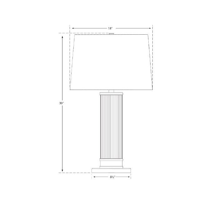 Allen Table - Visual Comfort Signature Collection | Table Lights - USA ...