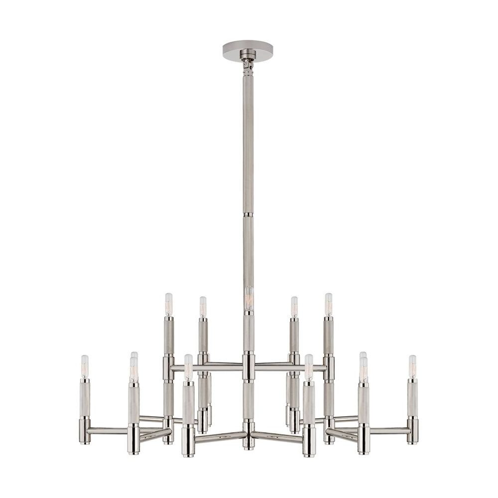 Barrett Large Knurled Chandelier Suspension - Visual Comfort Barrett Large Knurled Chandelier Suspension - Visual Comfort