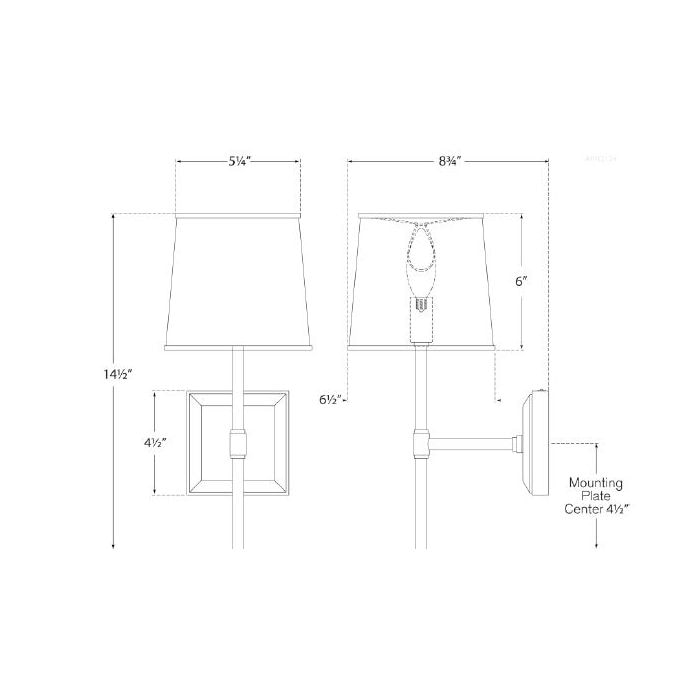 Bradford Medium Wall Dimensions