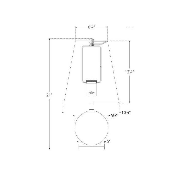 Corbin Mini Accent Table Dimensions
