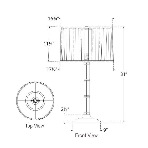 Downing Large Table Dimensions