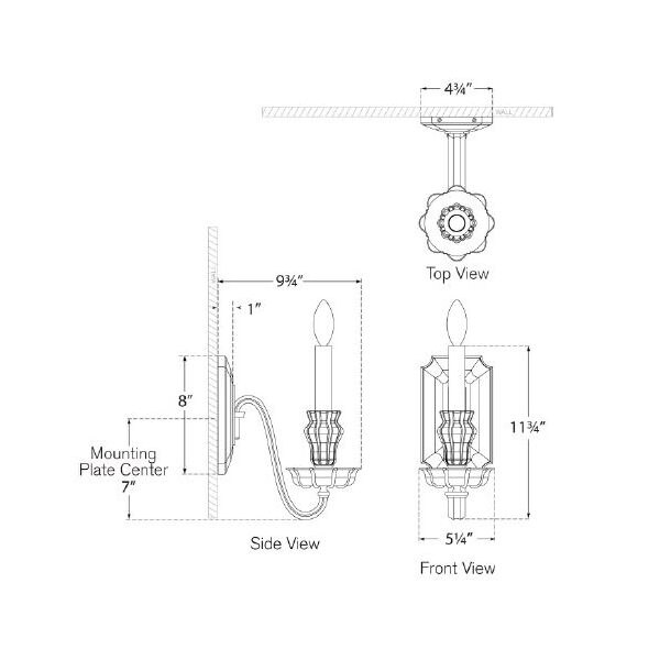 Falaise Single Wall Dimensions