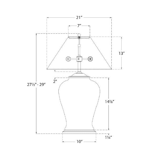 Foo Dog Medium Table Dimensions