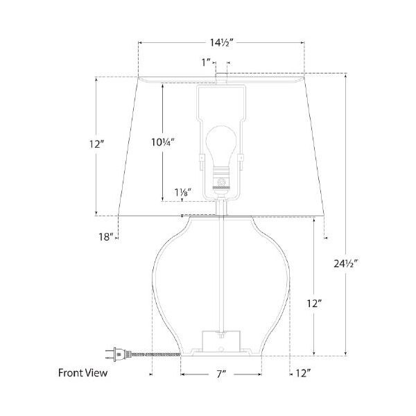 Ilona Medium Table Dimensions