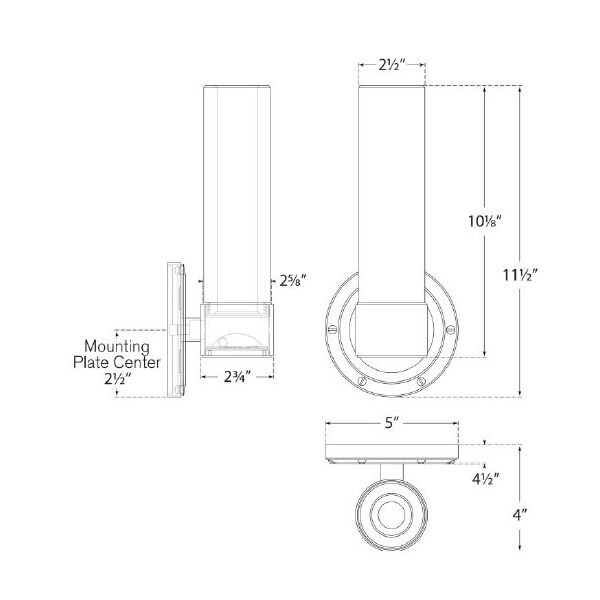 Jones Small Single Wall Dimensions