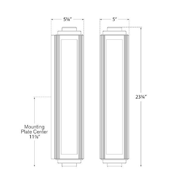 Keating Medium Wall Dimensions