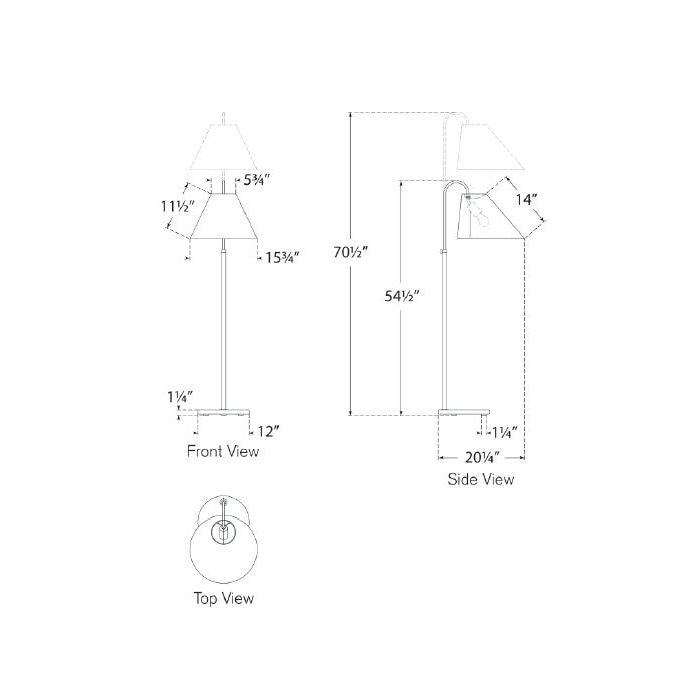 Kinsley Medium Floor Dimensions