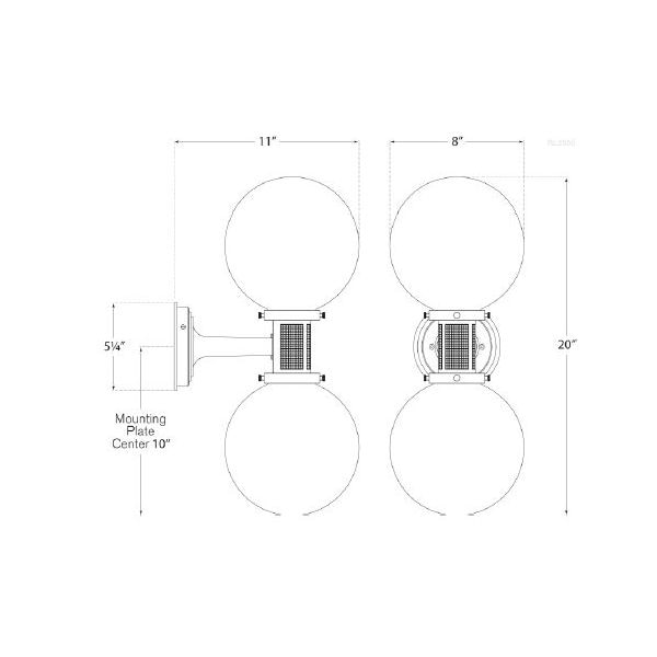 McCarren Double Wall Dimensions