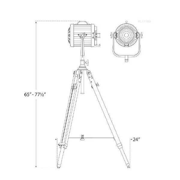 Montauk Search Light Floor Dimensions