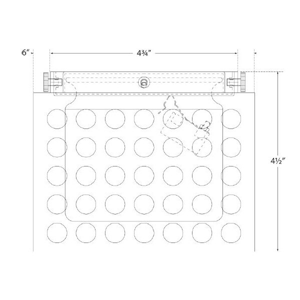 Precision Small Square Flush Mount Ceiling Dimensions