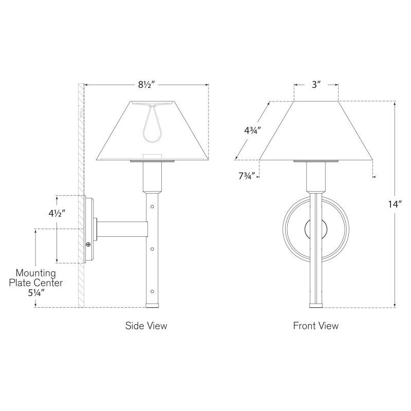Radford Small Wall Dimensions
