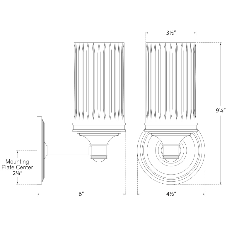 Ava Single Wall Dimensions