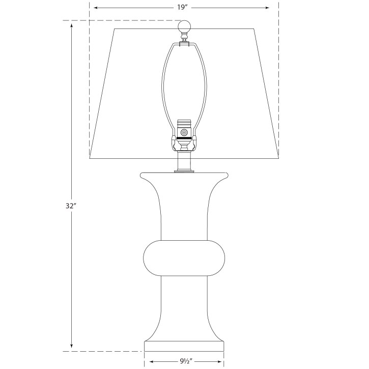 Bull Nose Cylinder Table Dimensions