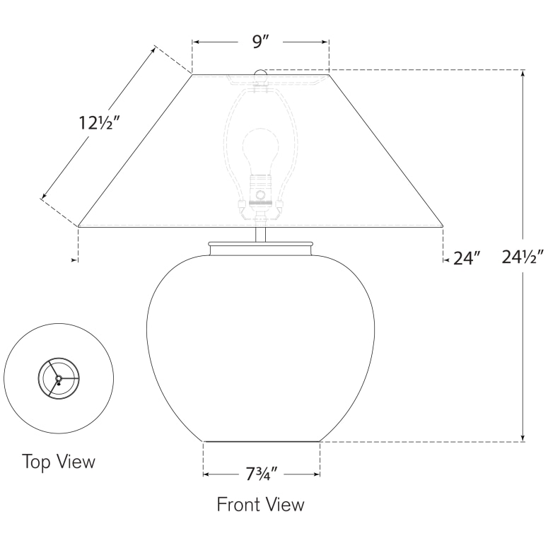 Casey Medium Table Dimensions