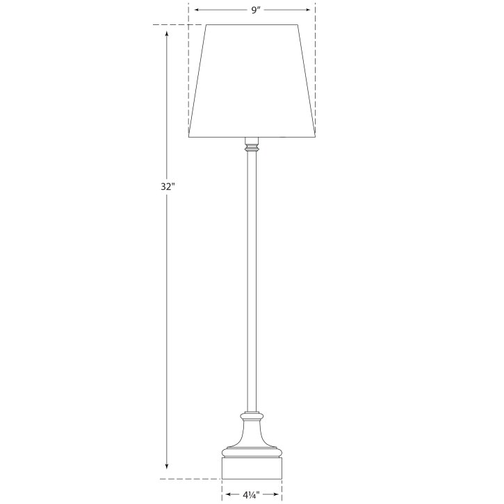 Cawdor Buffet Table Dimensions
