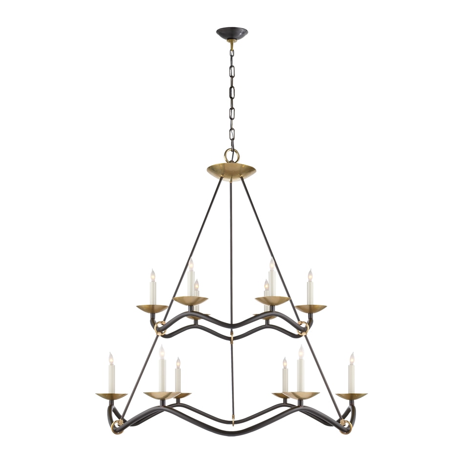 Choros Two-Tier Chandelier Suspension